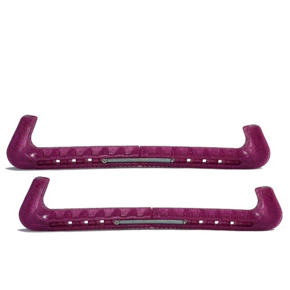 Guardog hot pink sparkly figure skating guards